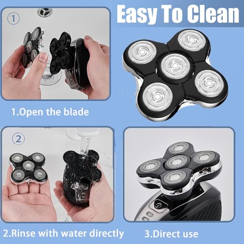 Pro Head Shaver Replacement Blades Compatible with Remington Balder Pro Head Shaver Model XR7000,Precision Electric Shaving for Bald Men (2pack)