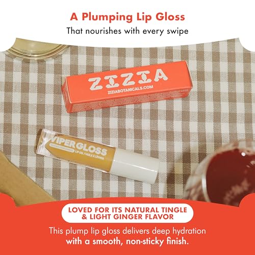Zizia Viper Gloss – Moisturizing Lip Plumper with Hyaluronic Acid