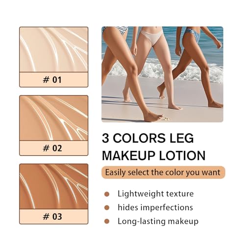 Waterproof Leg & Body Scar Cover Makeup - All Skin Tones