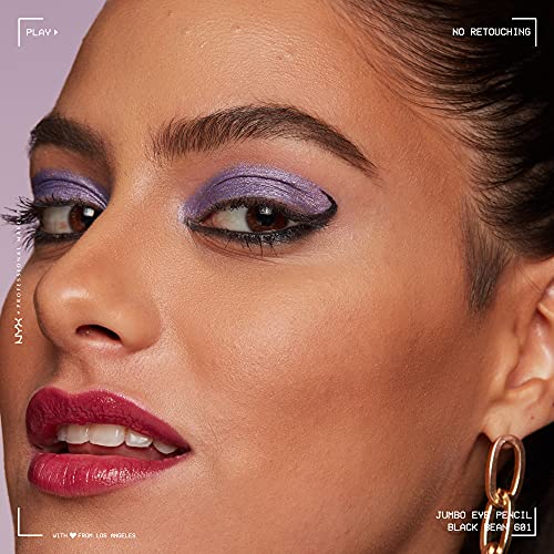 NYX PROFESSIONAL MAKEUP Jumbo Eye Pencil & wet n wild 16-Hour Waterproof Eyeliner Bundle - Black Bean & Blackest Black