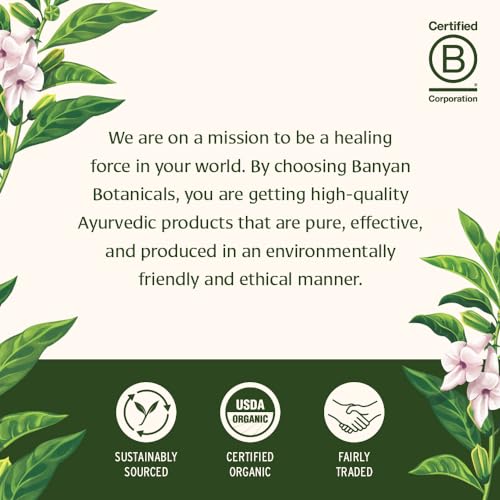 Banyan Botanicals Beauty Balm - USDA Certified Organic, 4 oz - Shatavari & Rose Geranium to Moisturize & Soften Skin