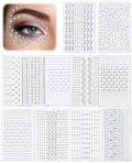 3160 Self-Adhesive Laser Face Gems, Eye Rhinestones & Hair Jewels