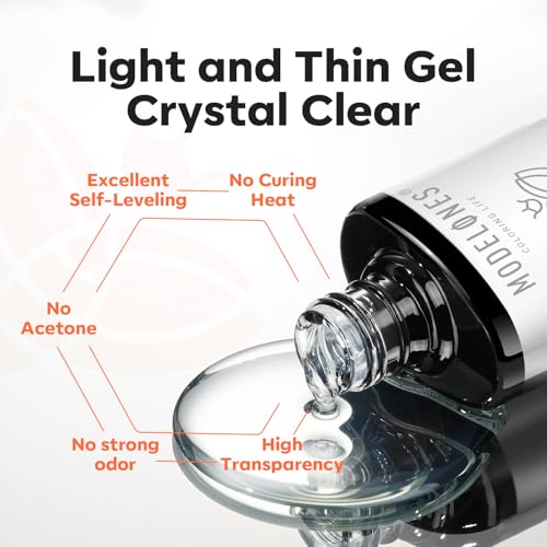 Modelones Non-UV Peel Off Base Coat for Gel Nails - Quick Dry, 10ml