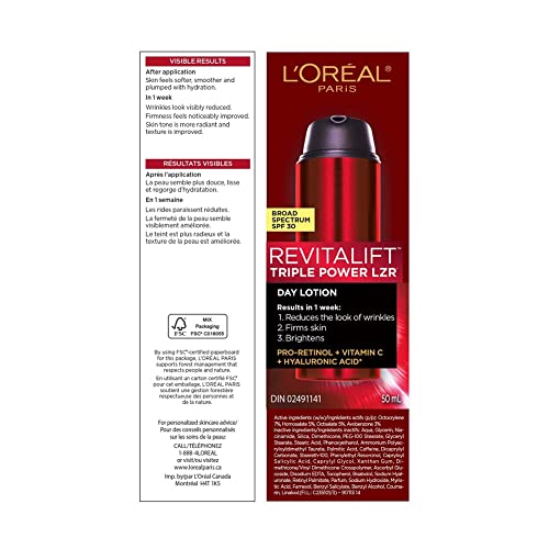 L'Oreal, Revitalift Day Lotion SPF30, 1.7 Ounce