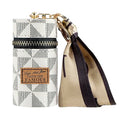 Adorila Lipstick Case Keychain with Scarf Charm