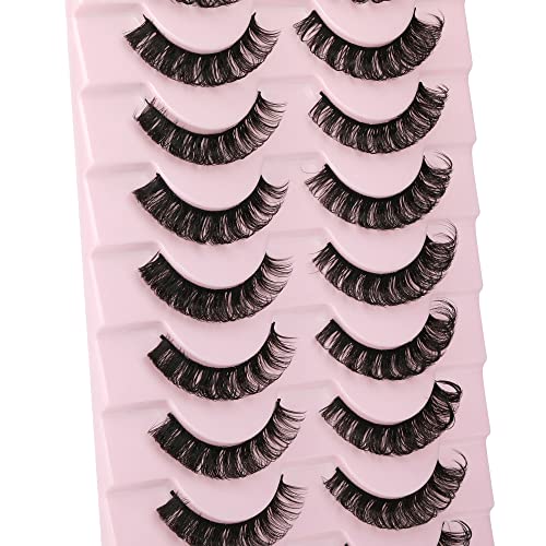 Russian Volume Faux Mink False Eyelashes - 10 Pairs