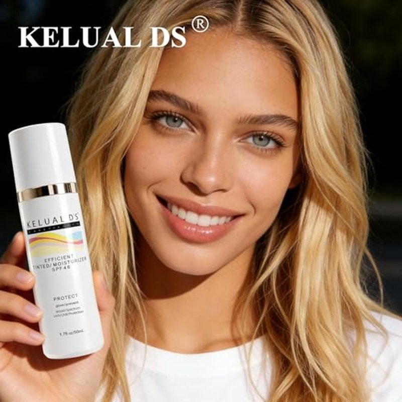 Anti-Aging Tinted Face Moisturizer & Sunscreen SPF 46 - 2 PCS