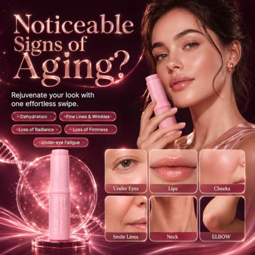 PDRN Collagen Balm Stick - Anti-Aging Retinol & NAD+ for Wrinkles