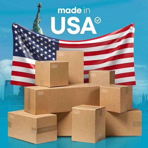 Tall Corrugated Shipping Boxes 8x8x48 (5-Pack)