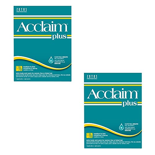 ZOTOS Salon Acclaim Plus Extra Body Acid Perm Normal Fine Hair HP-40721 (2 Pack)