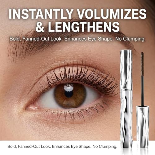 Volumizing Lengthening Mascara – Smudge-Proof, All-Day Wear