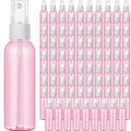 Tanlade 100 Pcs 2oz Refillable Mini Spray Bottles - Clear Plastic Mist Sprayers for Travel & Cosmetic Use