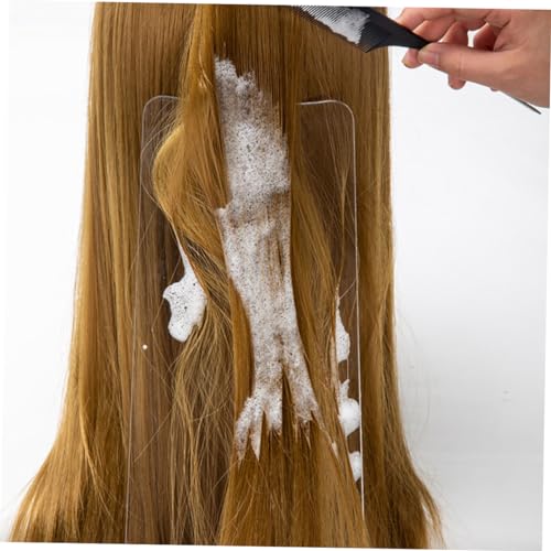 Hair Highlighting Board 2 Pack - 15.7x4.7in Clear Dye Paddle