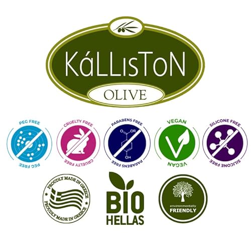 Kalliston, Donkey Milk Soap Bar, Body Smoothing Soap for Moisturizing, Natural Moisturizer and Gentle Exfoliation, Rich in Vitamins for Skin Glow, 3.88 oz Each, Pack of 2, 110g Each