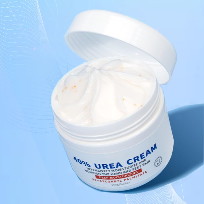 Grospe 40% Urea Foot Cream for Cracked Heels & Dry Skin Repair 5.29 Oz