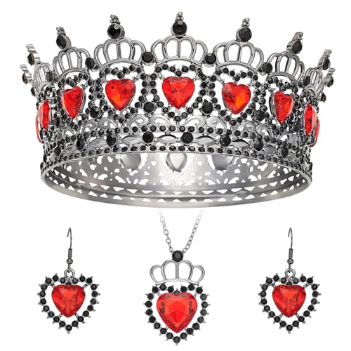 Queen Crown Tiaras for Women and Princess Bridal Hair Accessories