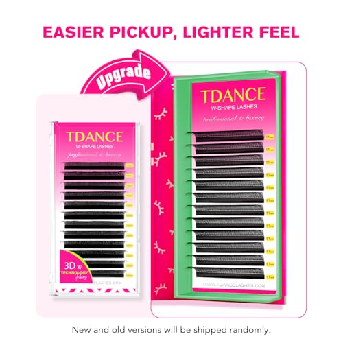 TDANCE W Lash Extensions 3D Premade Fans 8-15mm