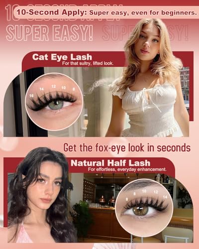 Higu Clace Manga-Lash Clusters - D Curl 10-16mm DIY Lash Extensions Kit