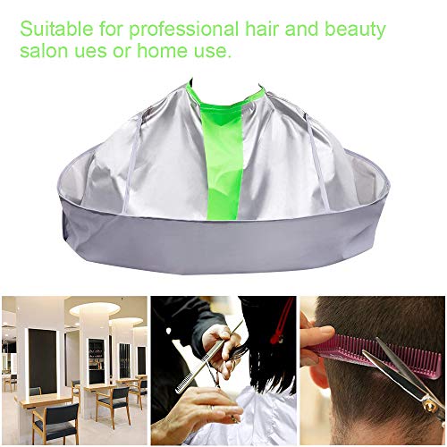 Hair Cutting Cape with Hair Catcher for Men & Women