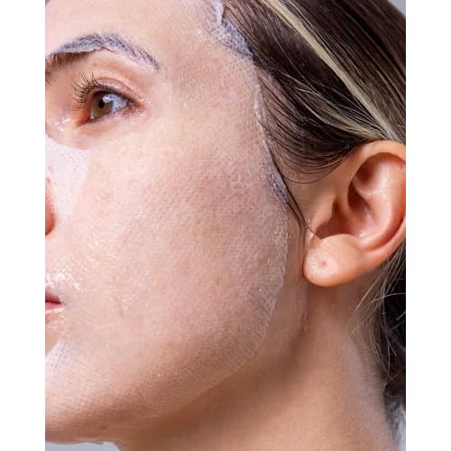 Secret Nude Mask | Ultra Thin Face Mask Provides Nourishment & Skin-Enhancing Ingredients For A Vibrant, Moisturized Skin | Pack of 5