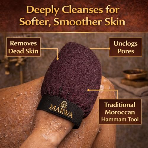 Moroccan Kessa Exfoliating Glove Medium - Hammam Mitt