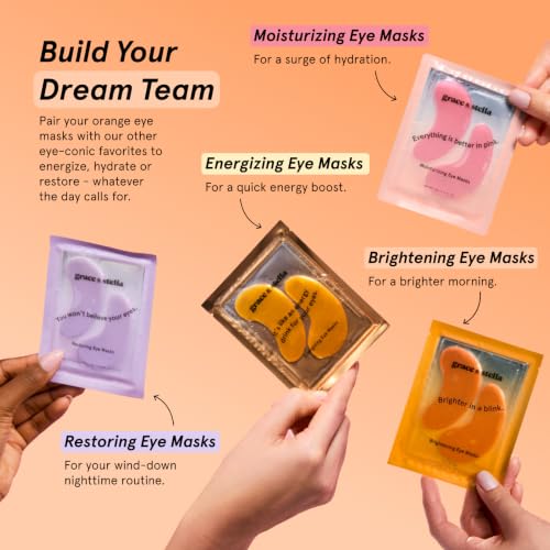 Grace & Stella Brightening Eye Patches (24 Pairs) - Vitamin C