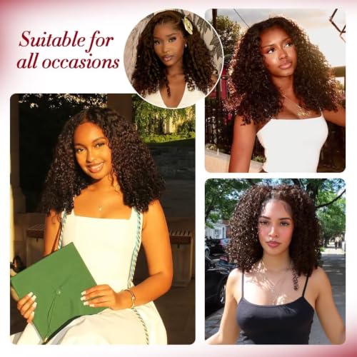 Miracle Invisible Knots Feather Crochet Hair 14" 55g Human Hair