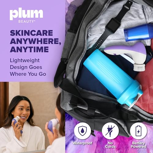 Plum Beauty Electric Face Scrubber Brush Rechargeable