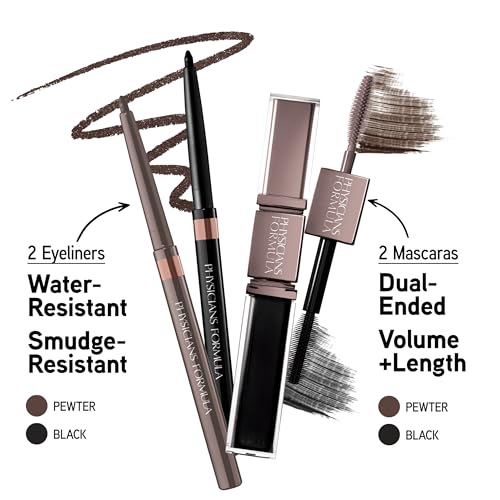 Physicians Formula Shimmer Strips Eye Kit – 9 Shadows, 2 Liners, 2 Mascaras