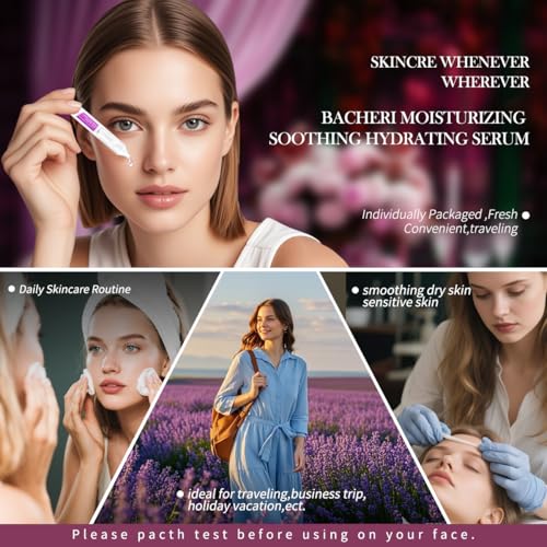 Ceramide Serum for Dry Sensitive Skin ? Ceramide Complex with Hyaluronic Acid, Hydrates & Repairs Skin Barrier, Soothes Redness & Irritation, 1.8ml x 30 Ampoules
