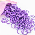 600 Count Mini Rubber Bands for Hair Ties - Soft Elastic Ponytail Holders