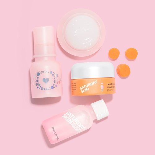 Face Moisturizing Mini Size Cream with Carrot, Niacinamide, Ceramides & Centella Asiatica, Peptide, Paraben-Free, Sulfates-Free, Fragrance-Free, Anti Wrinkle Facial Cream Made in Korea (1.01 Ounce)