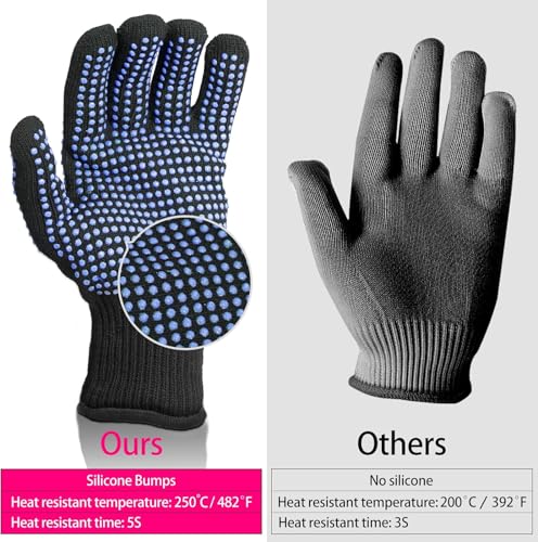 Heat Resistant Gloves for Hair Styling Tools | Sixriver
