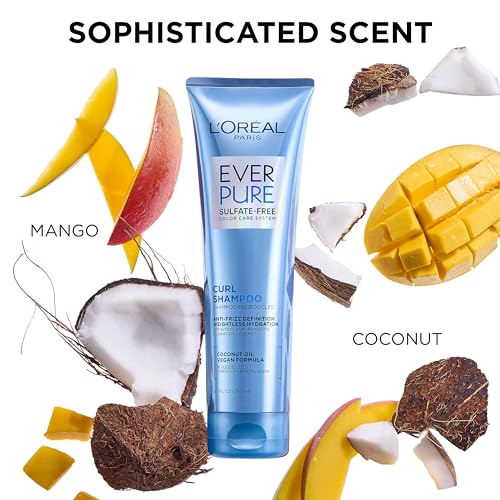 L'Oreal Paris EverPure Curly Hair Shampoo & Conditioner Set