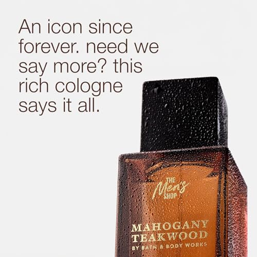 Mahogany Teakwood Cologne for Men - Long-Lasting Fragrance