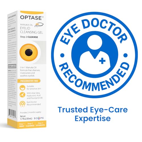 OPTASE Manuka Oil Eyelid Cleansing Gel 1.7 fl oz