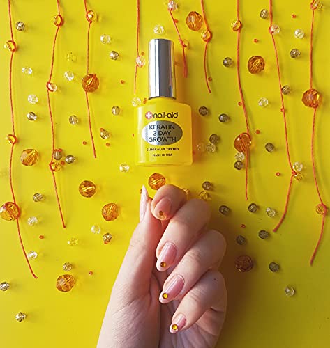 Nail-Aid Keratin 3 Day Growth Nail Strengthener