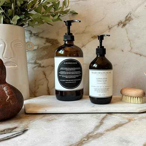 Murchison-Hume Superlative Hand Soap ? Australian White Grapefruit, 2-Pack | Crisp Citrus Luxury for Kitchen or Bathroom | Non-Toxic, Moisturizing & Counter-Worthy Pump Bottles | 2 x 17oz