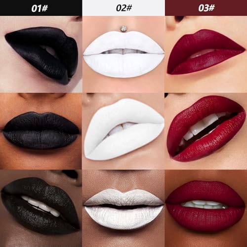 Kaely Matte Lipstick Kit - 3 Pcs Pigmented Waterproof Stain