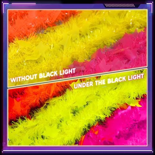Mega-L 12 Pack Glow in The Dark Necklaces for Parties, Neon Neon Party Supplies