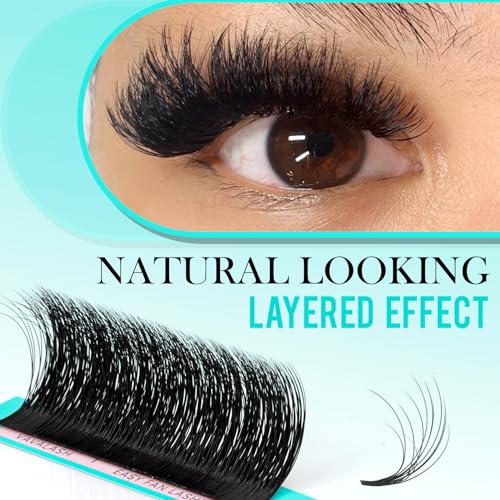 VAVALASH 3D Easy Fan Lash Extensions - Auto Blooming Volume Lashes