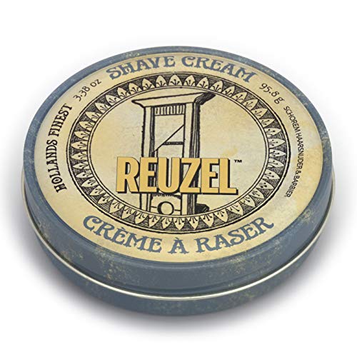 REUZEL Shave Cream, Reduces Cuts & Razor Irritation, Highly Concentrated, Rich Super-Slick Formula, Closest, Most Comfortable Shave, Vegan Formula