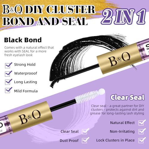 B&Q Lash Bond and Seal - Waterproof Cluster Glue 10ml