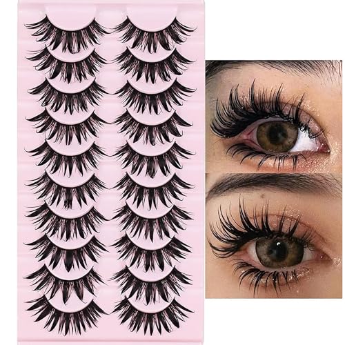 Manga Lashes 16mm Wispy Faux Mink Anime Eyelashes