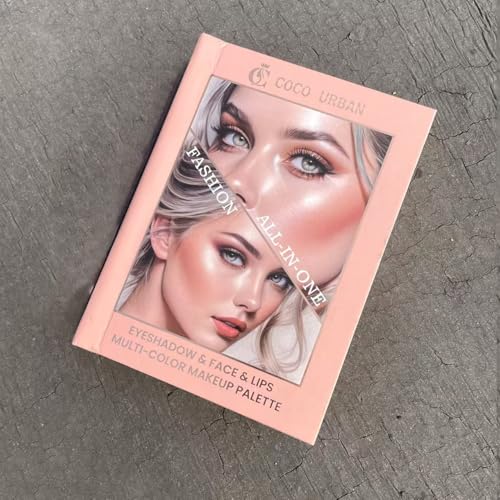 All-in-One Makeup Kit - 78 Colors Eyeshadow Palette & Lip Gloss