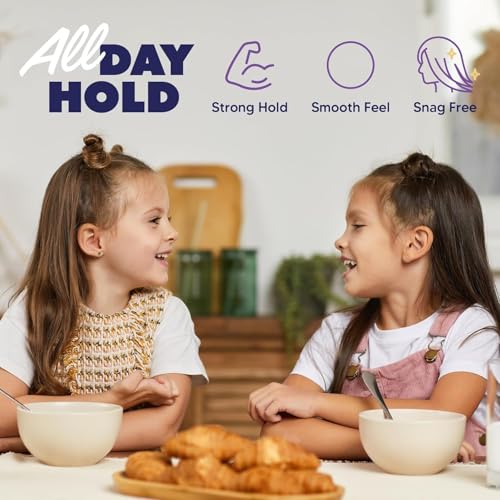 Gumi Good Clear Hair Elastics 1/2 inch - Ouchless & Snag-Free