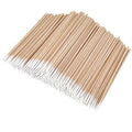 Eyxformula 1000 Count Precision Tip Cotton Swabs - 4 Inch Wooden Sticks for Makeup & Microblading