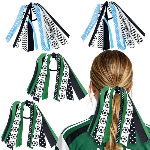 4pc Soccer Hair Accessories - Mexico & Argentina Game Day