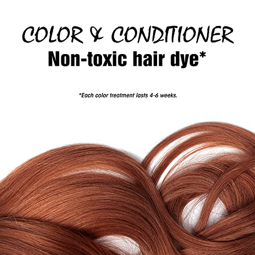 Light Mountain Henna Hair Color Red - Organic, Chemical-Free, 4oz