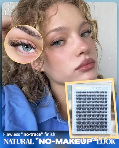 Wispy Lash Clusters 10-16mm C Curl Eyelash Extensions 144Pcs